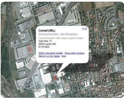 visualizza Cormaf su google maps